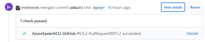 Azure Pipelines as check for pull requests